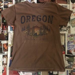 oregon, graphic shirt